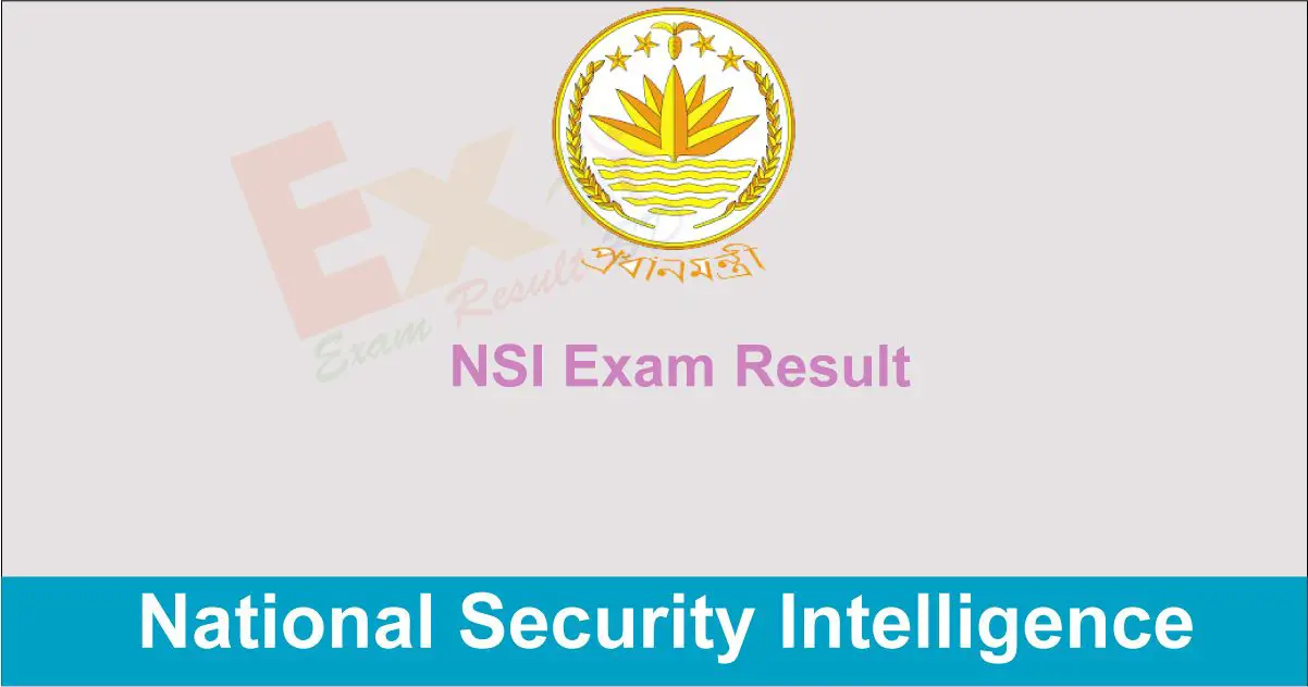 NSI Exam Result