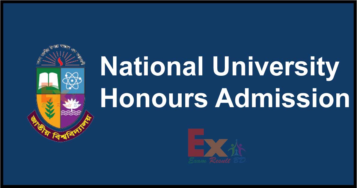 National University Honours Admission Circular 2024