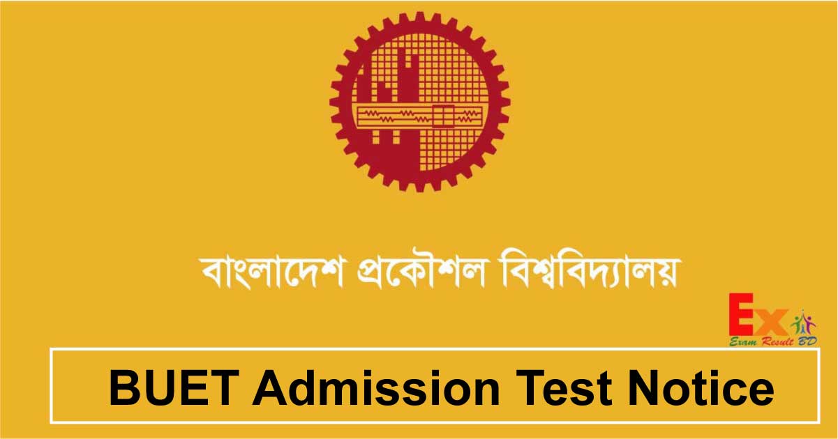 BUET Admission Circular 2024 ugadmission.buet.ac.bd