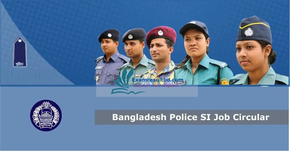 BD Police SI Result 2019 | Sub Inspector Written Result PDF