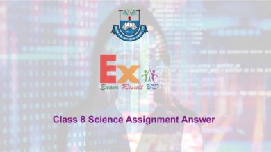 Class 8 Science Assignment Answer