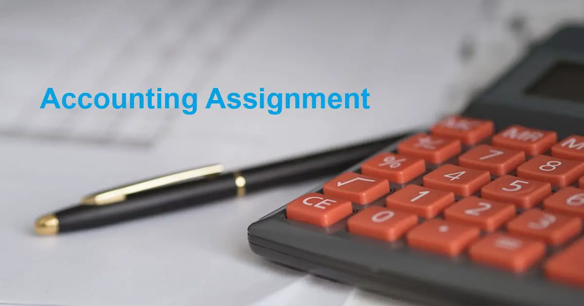 Class 9 Accounting Assignment Answer