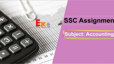 SSC Accounting Assignment