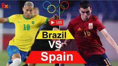 Brazil vs Spain Live Football Match