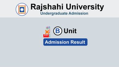 RU B Unit result