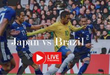 Brazil vs Japan Today Match Live