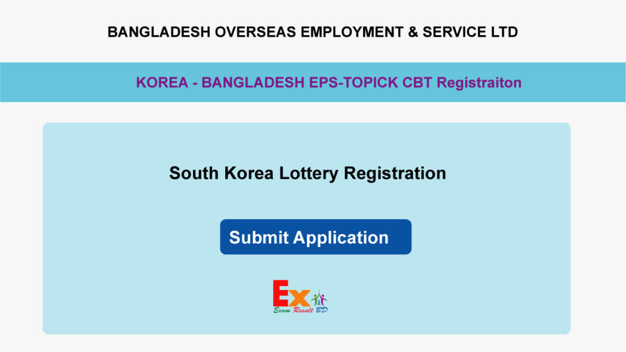 Boesl Korea Lottery Registration 2023 EPS Boesl Gov BD