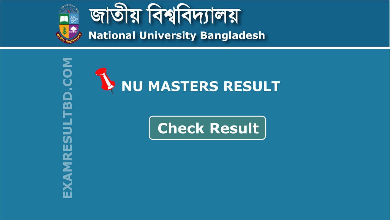 NU Masters Result 2023  Final Year Result With CGPA